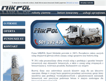 Tablet Screenshot of mikpol.org